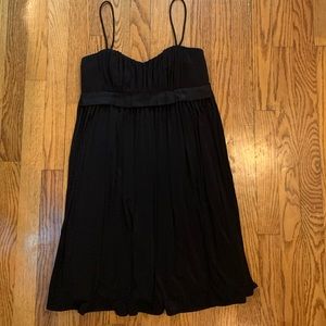 Black cocktail dress